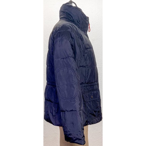 Marc New York Down Feather 8 Pockets Black Zip High Collar Puffer Coat - Picture 4 of 11